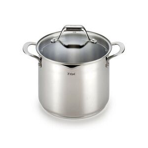 T-Fal -  Simply Cook Stainless Steel Cookware, 6qt St Silver